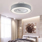 HomeRoots Modern Ceiling Ceiling Fan and Light in Black Finish