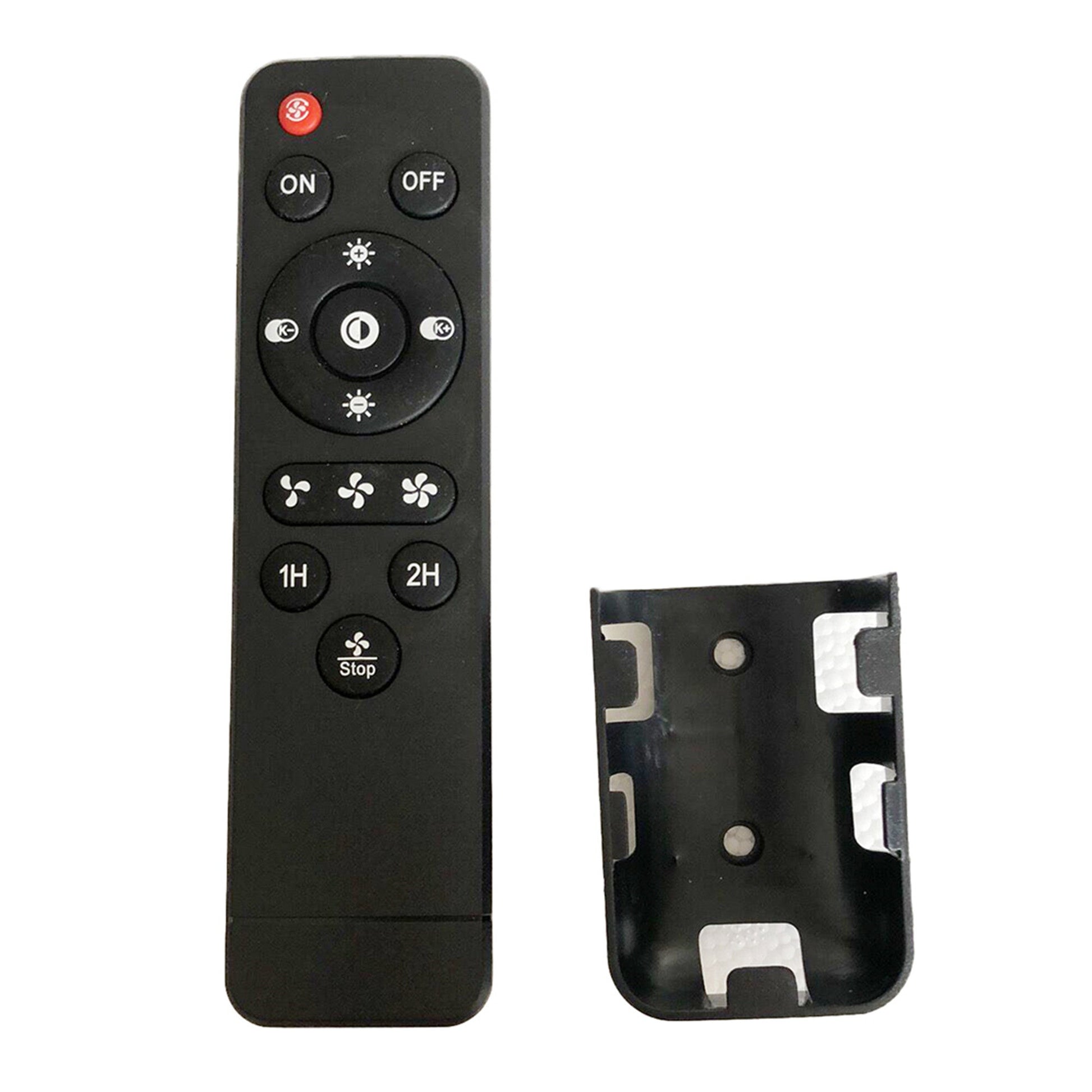 HomeRoots Modern Ceiling Fan and Light With White Finish