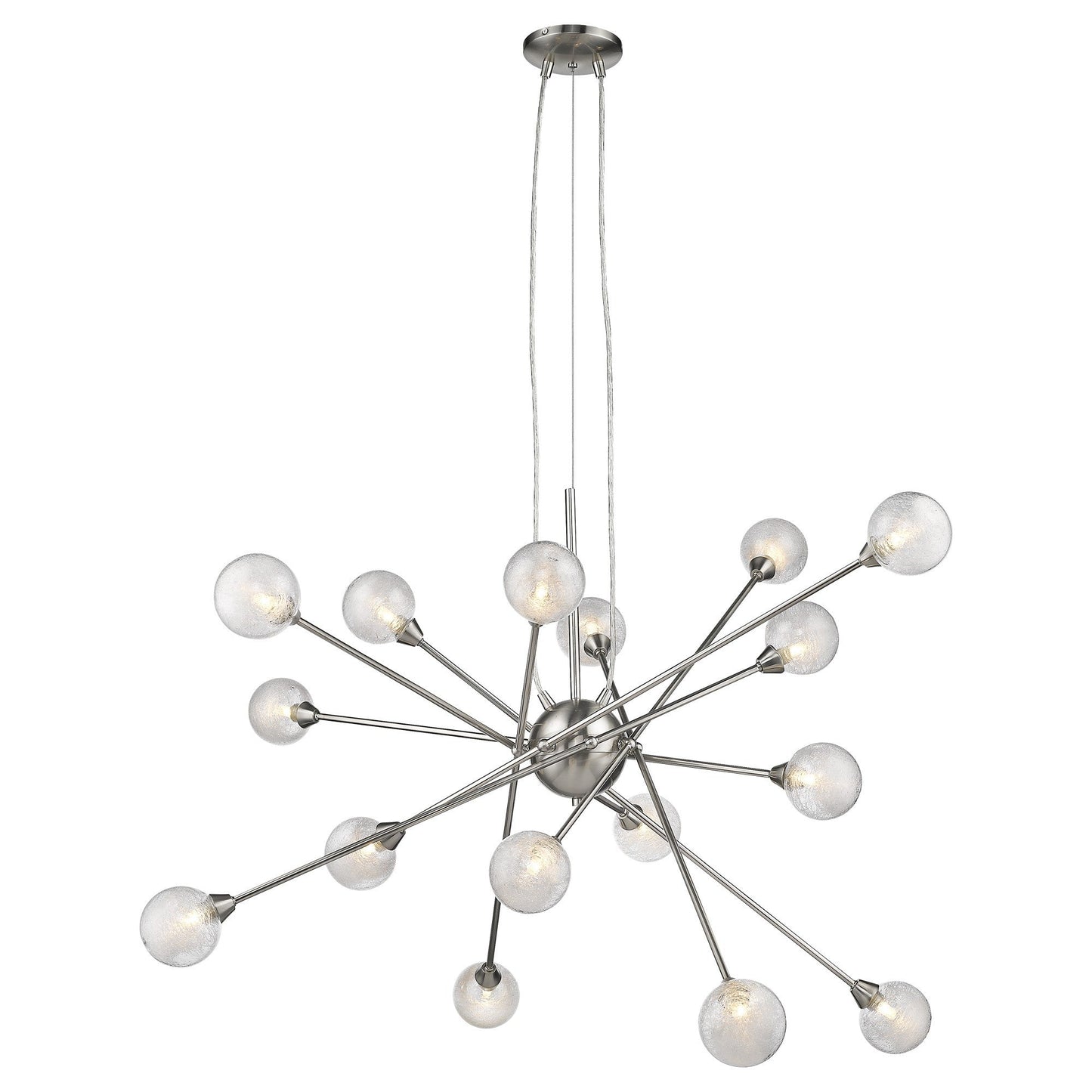 HomeRoots Modern Multi Light Geometric Hanging Chandelier Light