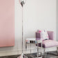 HomeRoots Modern Teardrop Floor Lamp in Chrome Finish
