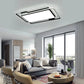 HomeRoots Modern Three Dimensional LED Ceiling Light in White Finish