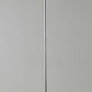 HomeRoots Modern Torchiere Floor Lamp With Thick Pole in Chrome Finish