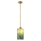 HomeRoots Monet 1-Light Pendant in Brass Finish