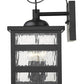 HomeRoots Morris 3-Light Wall Light in Matte Black Finish