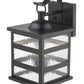 HomeRoots Morris 3-Light Wall Light in Matte Black Finish