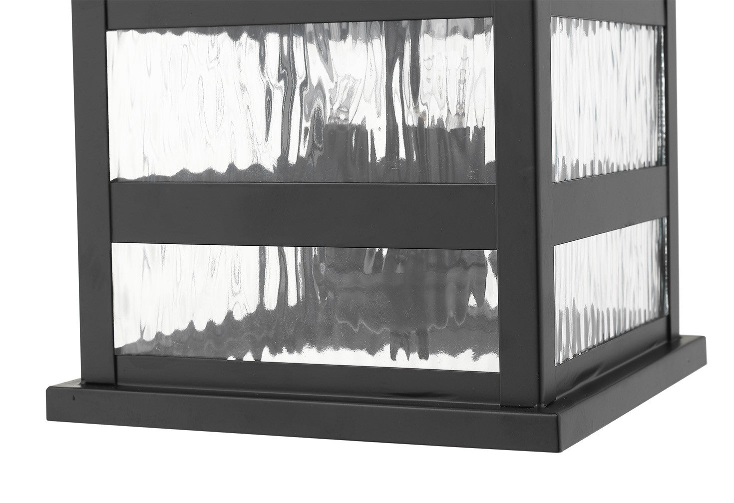 HomeRoots Morris 3-Light Wall Light in Matte Black Finish