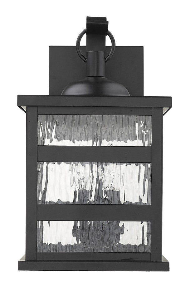 HomeRoots Morris 3-Light Wall Light in Matte Black Finish