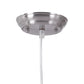 HomeRoots Native Ceiling Lamp With Natural Finish