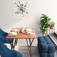 HomeRoots Orbit Ceiling Lamp in Chrome Finish