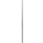 HomeRoots Pierced Bling Halo LED Floor Lamp in Silver Finish