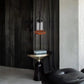 HomeRoots Retro Metal And Wood Pendant Lamp in Brown Finish