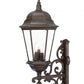 HomeRoots Richmond 3-Light Wall Light in Burled Walnut Finish
