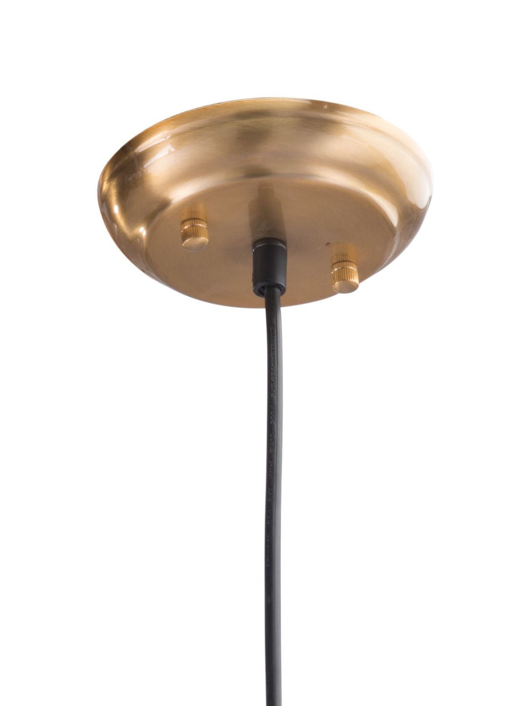 HomeRoots Ring Ceiling Lamp in Gold Finish