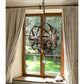 HomeRoots Riza 12" Crystal Chandelier In Antique Bronze Finish
