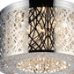 HomeRoots Rubens 5-Light Chandelier In Chrome Finish