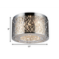 HomeRoots Rubens 5-Light Chandelier In Chrome Finish
