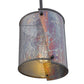 HomeRoots Ryker 1-Light Patina Pendant in Bronze Finish