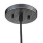 HomeRoots Ryker 1-Light Patina Pendant in Bronze Finish