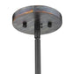 HomeRoots Ryker 1-Light Patina Pendant in Bronze Finish