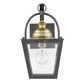 HomeRoots Savannah 1-Light Wall Light in Oil Rubbed Bronze Finish