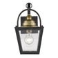 HomeRoots Savannah 1-Light Wall Light in Oil Rubbed Bronze Finish
