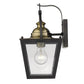 HomeRoots Savannah 1-Light Wall Light in Oil Rubbed Bronze Finish