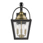 HomeRoots Savannah 3-Light Wall Light in Oil Rubbed Bronze Finish