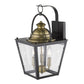 HomeRoots Savannah 3-Light Wall Light in Oil Rubbed Bronze Finish