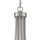 HomeRoots Sawyer 8-Light Chandelier in Satin Nickel Finish