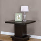 HomeRoots Silver Acrylic Beads Metal Table Lamps in Set of 2