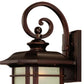 HomeRoots Somerset 1-Light Architectural Wall Light in Bronze Finish