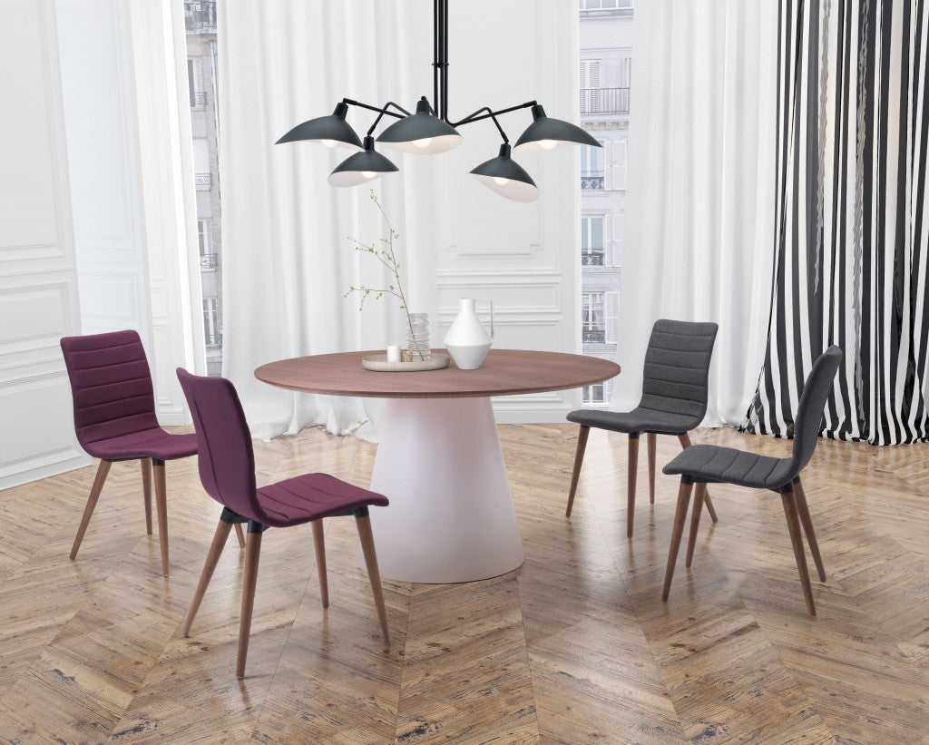 HomeRoots Spider Modern Chandelier in Black Finish