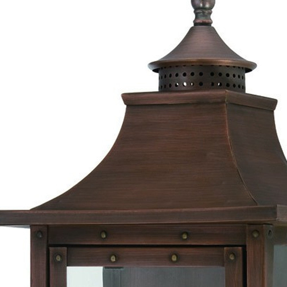 HomeRoots St. Charles 2-Light Acopper Patina Wall Light