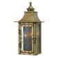 HomeRoots St. Charles 2-Light Wall Light in Aged Brass Finish