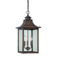 HomeRoots St. Charles 3-Light Acopper Patina Hanging Light