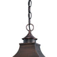 HomeRoots St. Charles 3-Light Acopper Patina Hanging Light