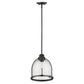 HomeRoots Stanton 1-Light Pendant in Oil Rubbed Bronze Finish