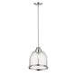 HomeRoots Stanton 1-Light Pendant in Polished Nickel Finish