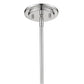 HomeRoots Stanton 1-Light Pendant in Polished Nickel Finish