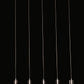 HomeRoots Stark Five Bulb Clear Ceiling Lamp With Stainless Steel Finish