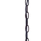 HomeRoots Stratford 1-Light Architectural Hanging Light in Bronze Finish