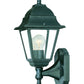 HomeRoots Swing Arm Outdoor Wall Light With Matte Black Finish