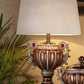 HomeRoots Tall Urn Shaped Table Lamp in Bronze Finish