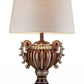 HomeRoots Tall Urn Shaped Table Lamp in Bronze Finish
