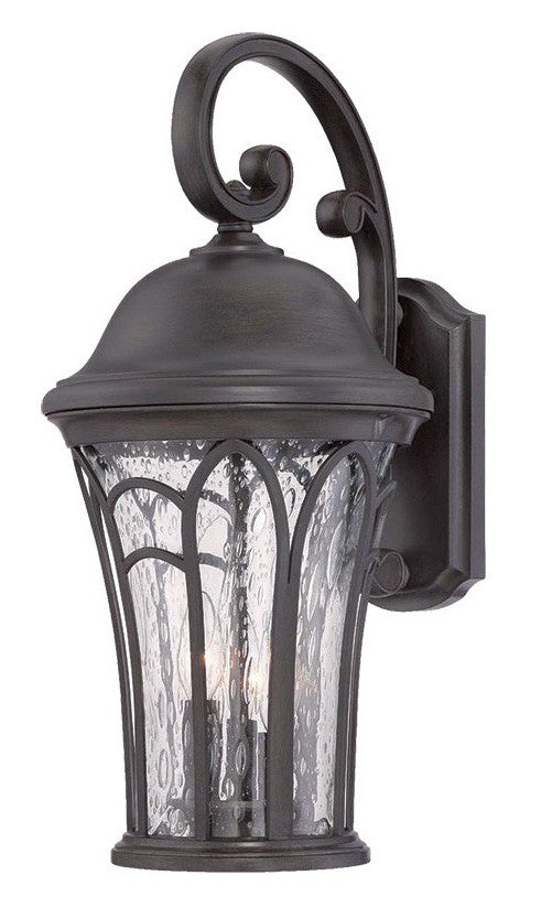 HomeRoots Tapered Goblet Wall Light in Matte Black Finish