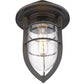 HomeRoots Teardrop Shape Pendant Light in Antique Bronze Finish