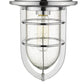 HomeRoots Teardrop Shape Pendant Light in Silver Finish