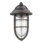 HomeRoots Teardrop Shape Wall Sconce in Antique Bronze Finish