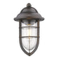 HomeRoots Teardrop Shape Wall Sconce in Antique Bronze Finish