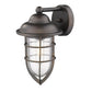 HomeRoots Teardrop Shape Wall Sconce in Antique Bronze Finish